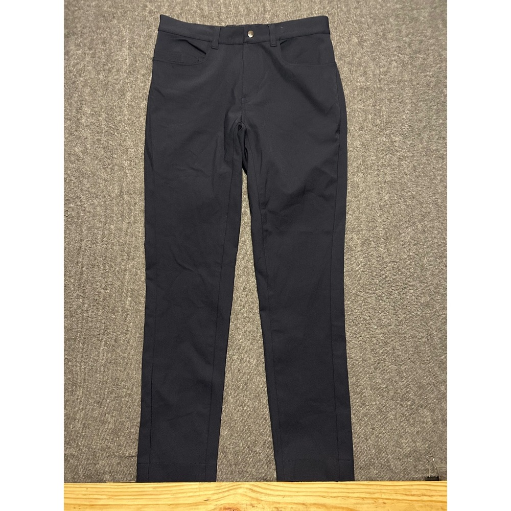 State and liberty performance pants mens blue stretch office work fit 31X30